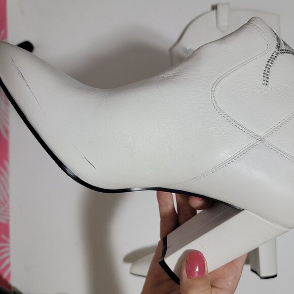 NEW Daniel x Diamond The Tall T Boot Womens 9 Cowgirl Bling Country Western Glam - Picture 14 of 14